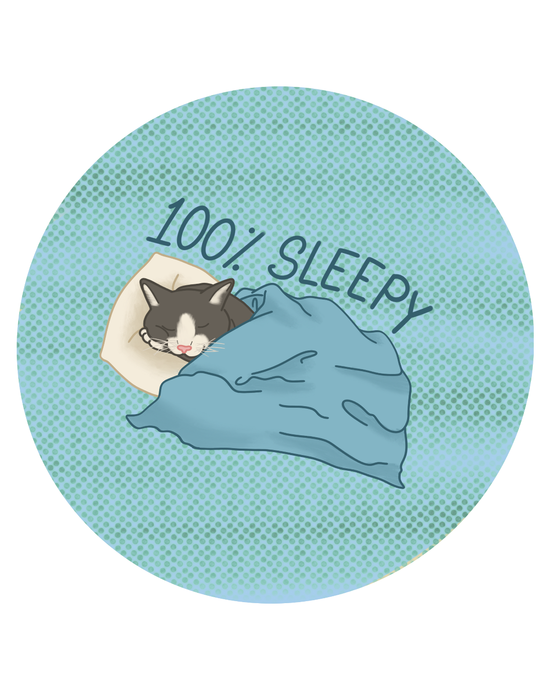 '100% Sleepy' Magnet