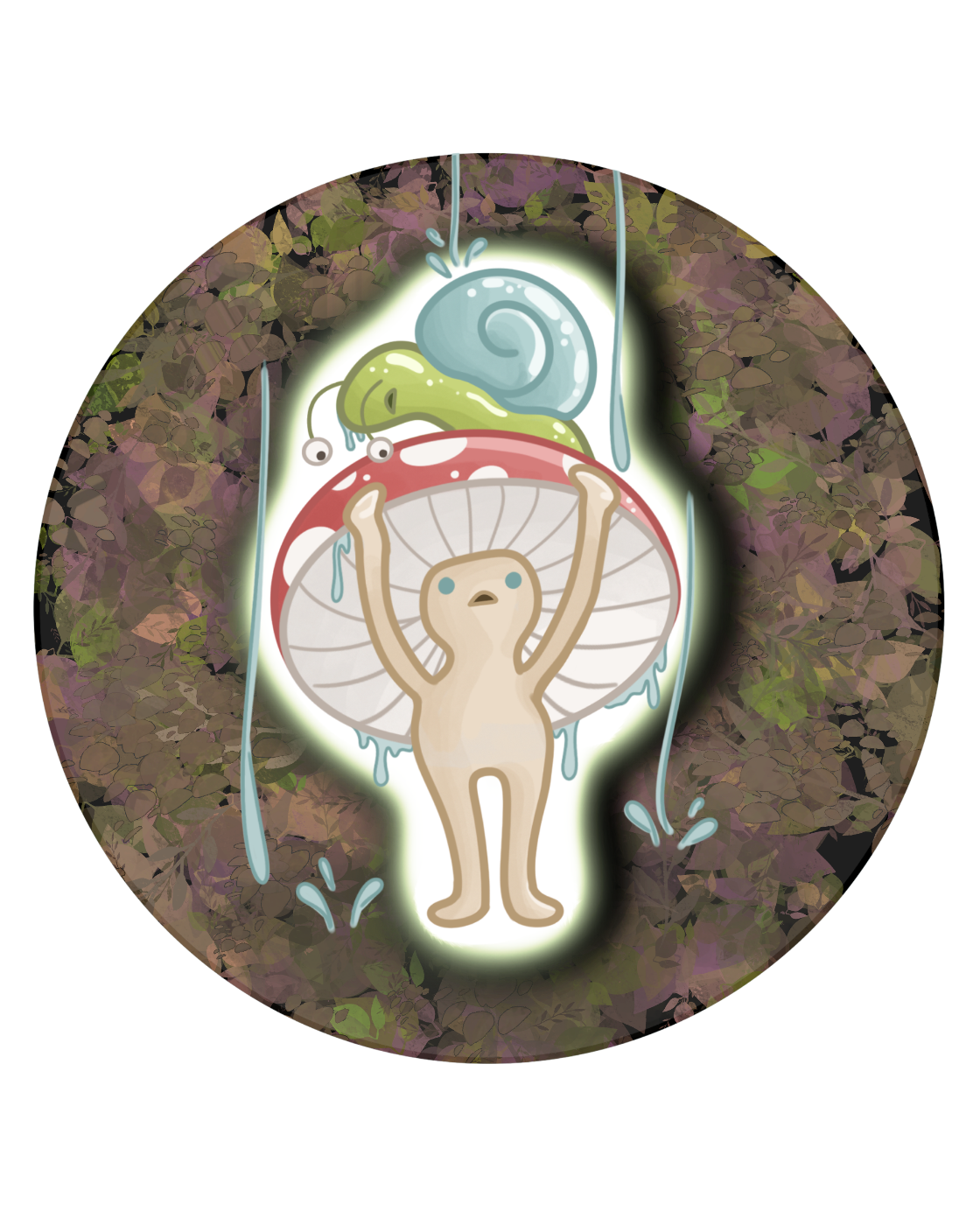 Benjamush Meets a Snail Magnet