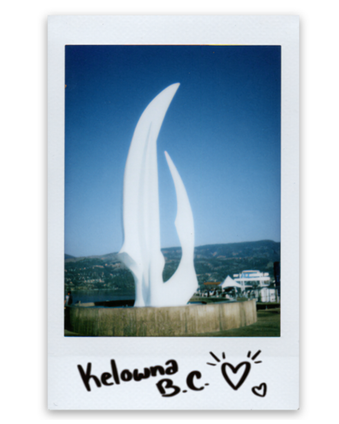Kelowna Sails Polaroid Flexible Magnet
