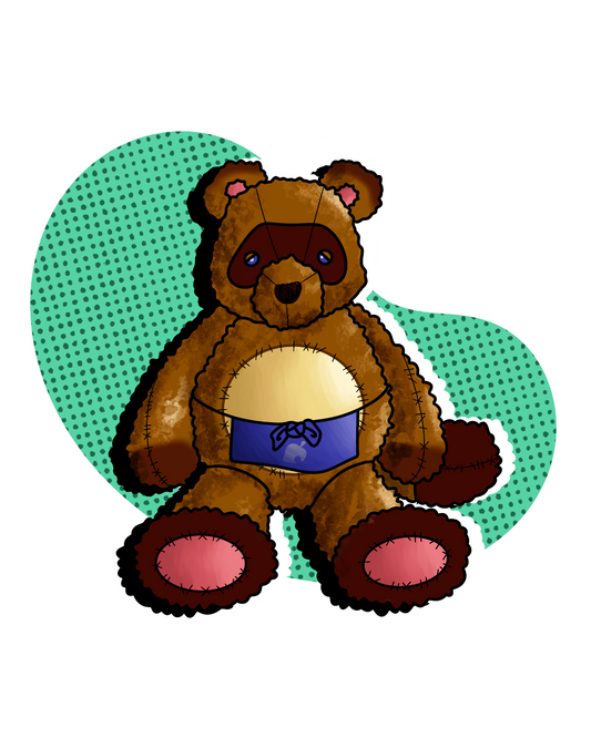 Plush Tom Nook Vinyl Sticker